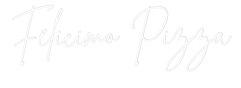 Individuelles Neon: Felicimo Pizza