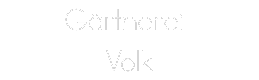 Individuelles Neon: Gärtnerei 
V...