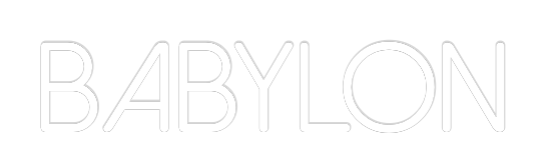 Individuelles Neon: BABYLON