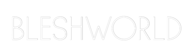 Individuelles Neon: BLESHWORLD