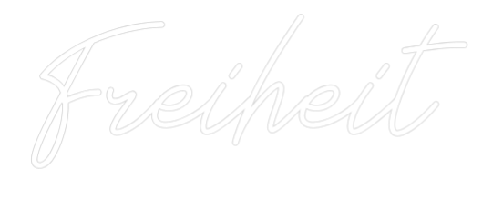 Individuelles Neon: Freiheit