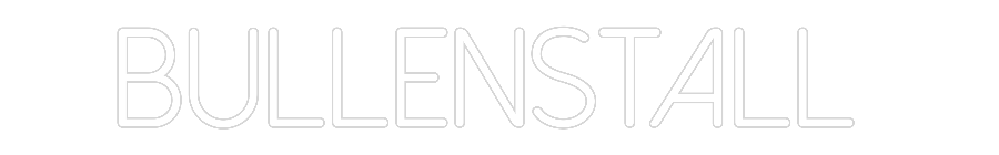 Individuelles Neon: Bullenstall