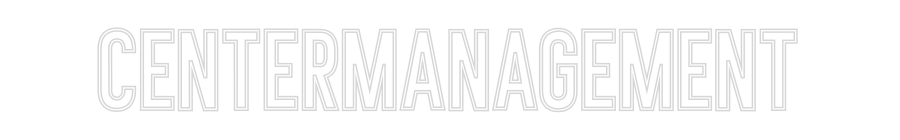 Individuelles Neon: Centermanagem...