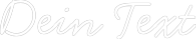 Individuelles Neon: Dein Text