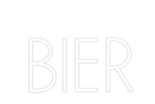 Individuelles Neon: BIER