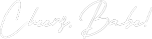 Individuelles Neon: Cheers, Babe!