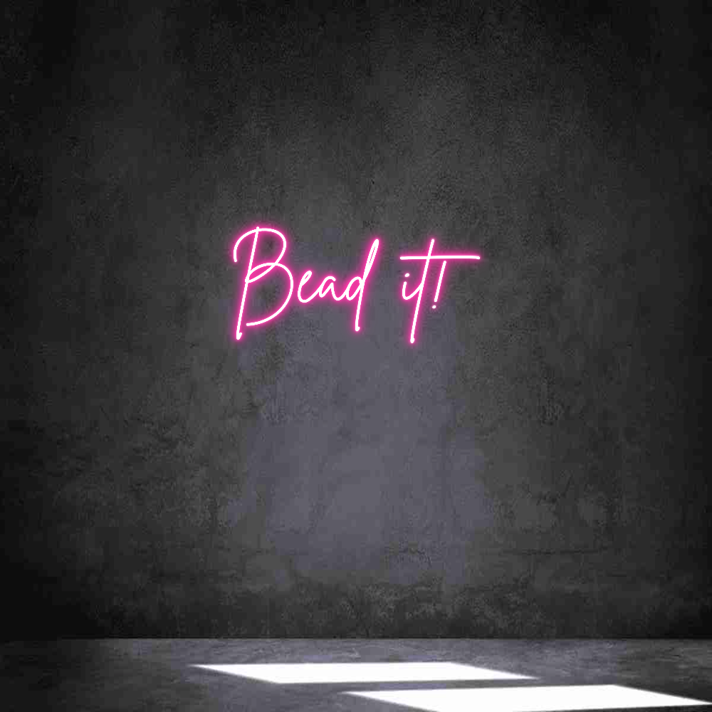 Individuelles Neon: Bead it!