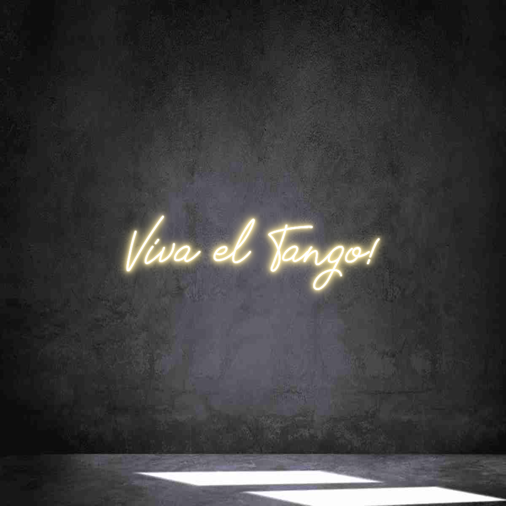 Individuelles Neon: Viva el Tango!