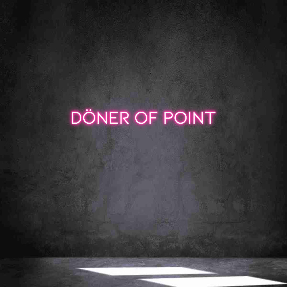 Individuelles Neon: Döner of Point