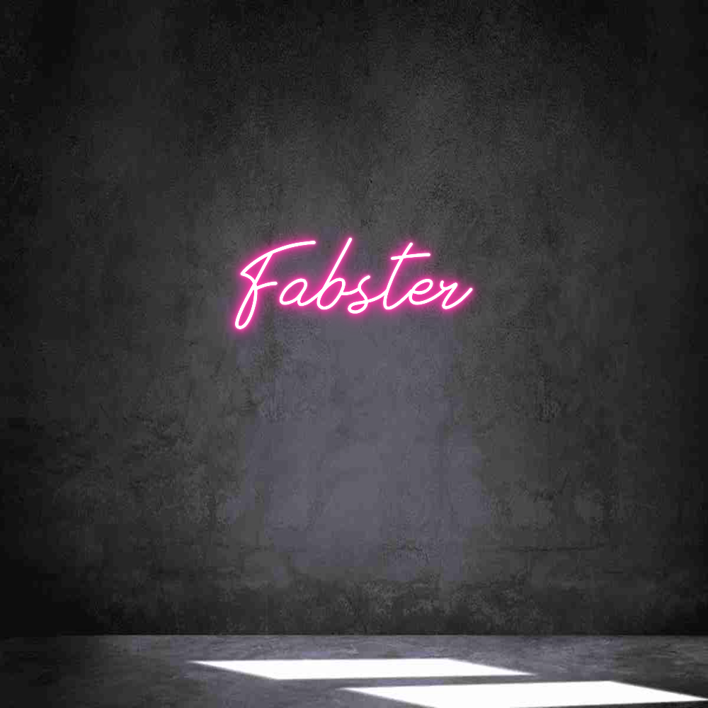 Individuelles Neon: Fabster