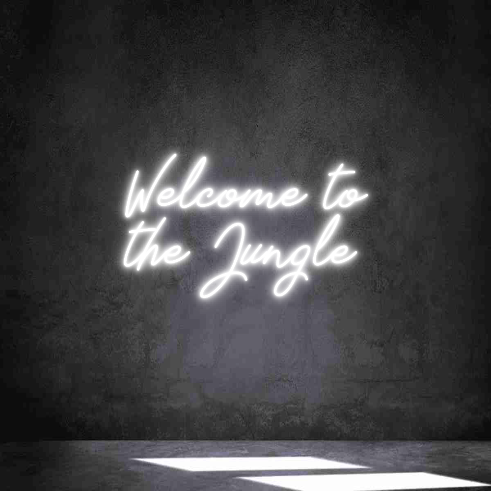Individuelles Neon: Welcome to
t...