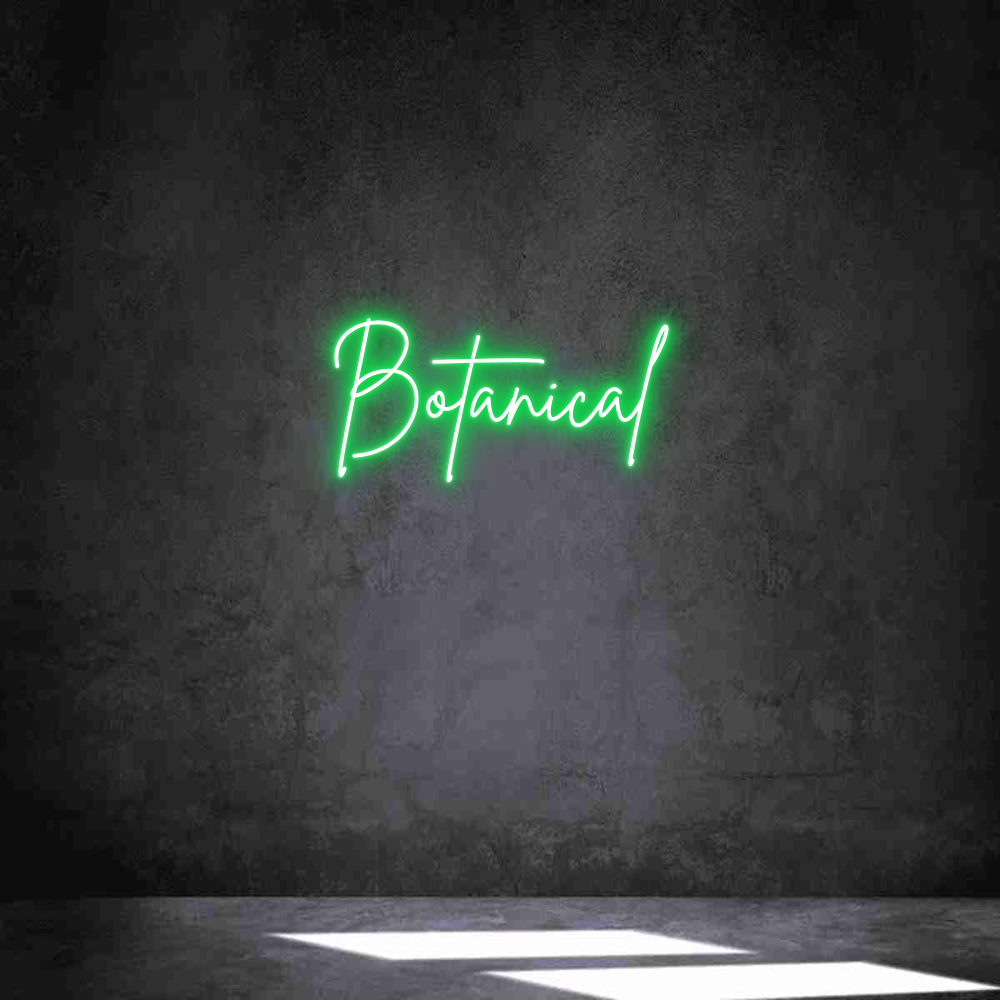 Individuelles Neon: Botanical