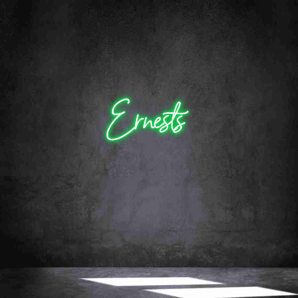 Individuelles Neon: Ernests