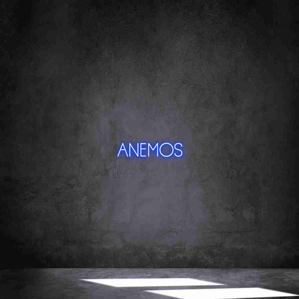 Individuelles Neon: ANEMOS