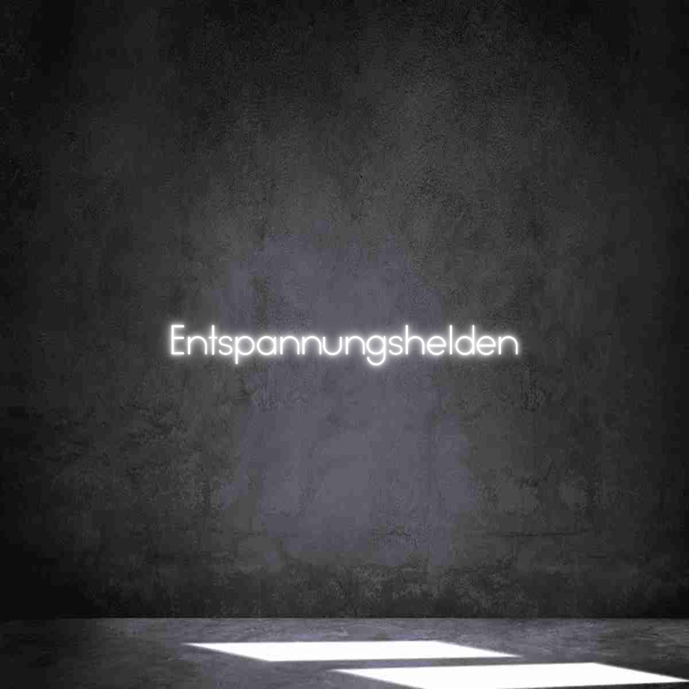 Individuelles Neon: Entspannungsh...