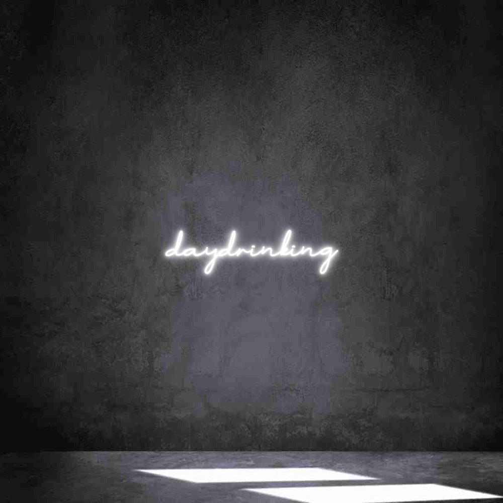 Individuelles Neon: daydrinking