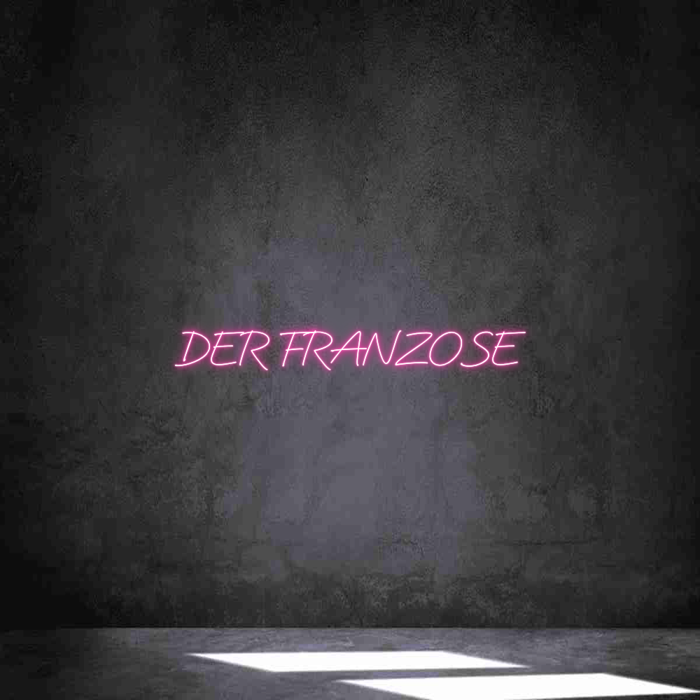 Individuelles Neon: DER FRANZOSE