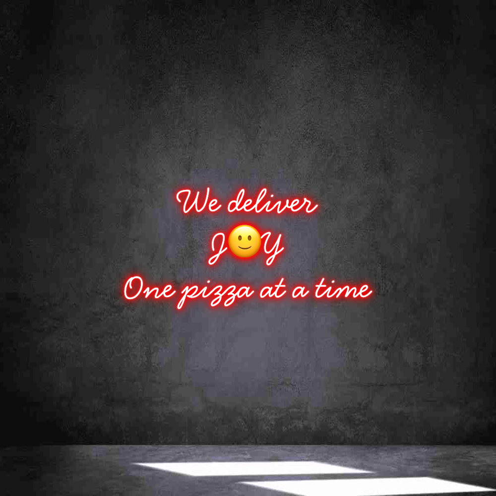 Individuelles Neon: We deliver
J...