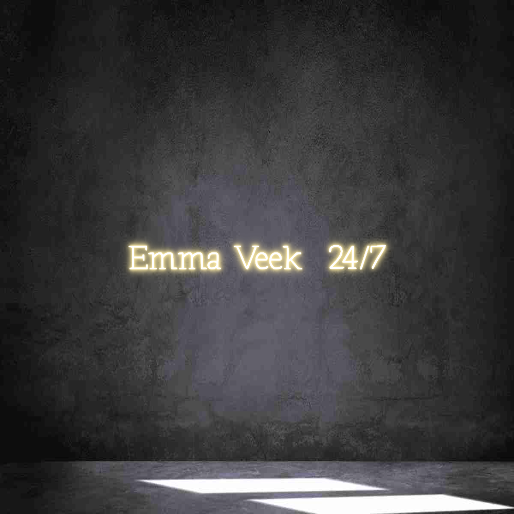 Individuelles Neon: Emma Veek  24/7