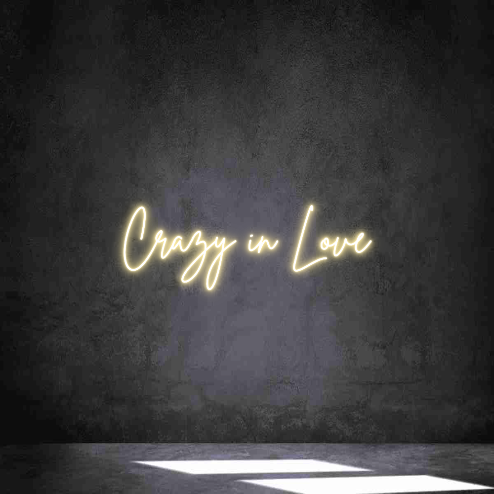 Individuelles Neon: Crazy in Love