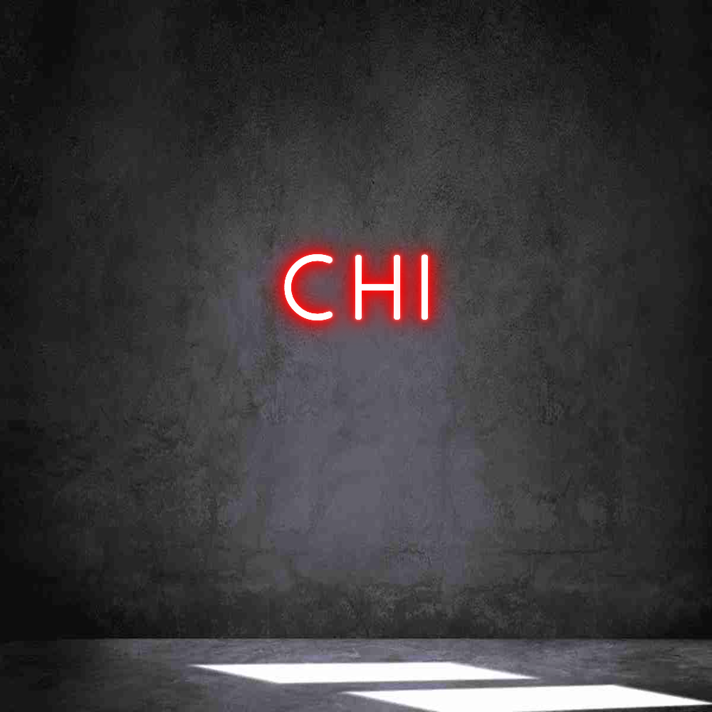 Individuelles Neon: C H I