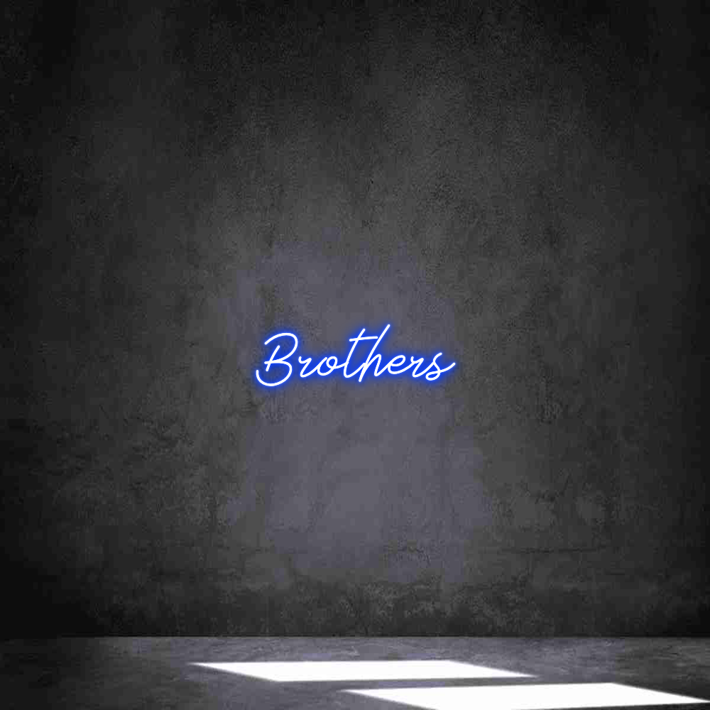 Individuelles Neon: Brothers