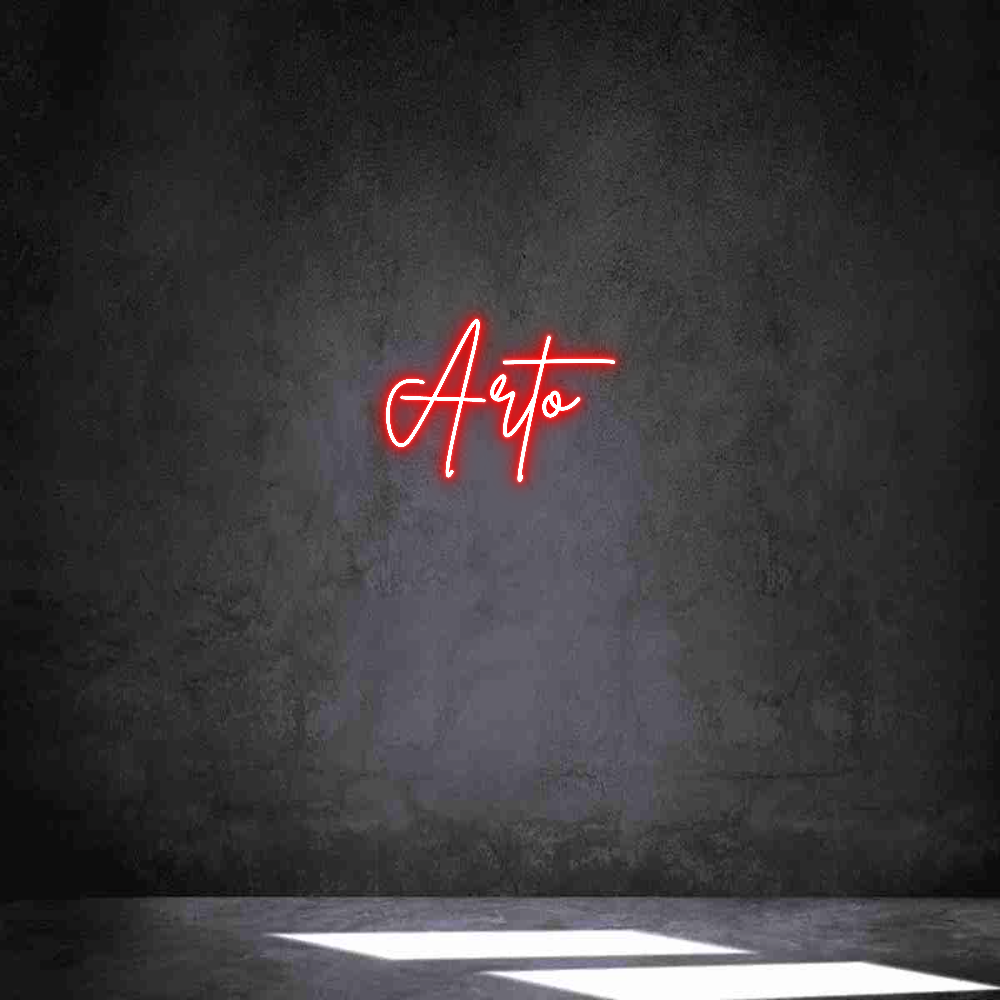 Individuelles Neon: Arto