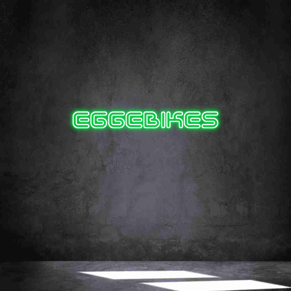 Individuelles Neon: EGGEBIKES