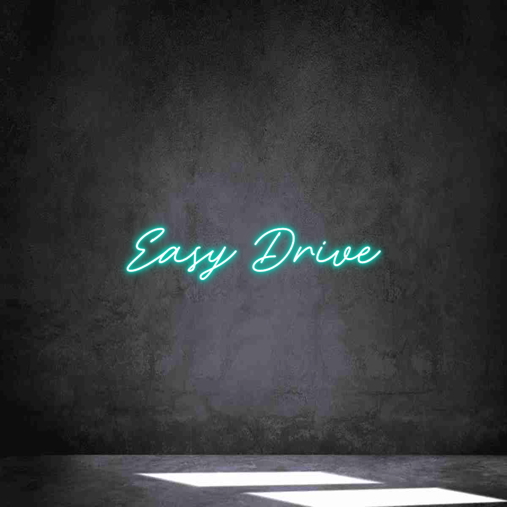 Individuelles Neon: Easy Drive