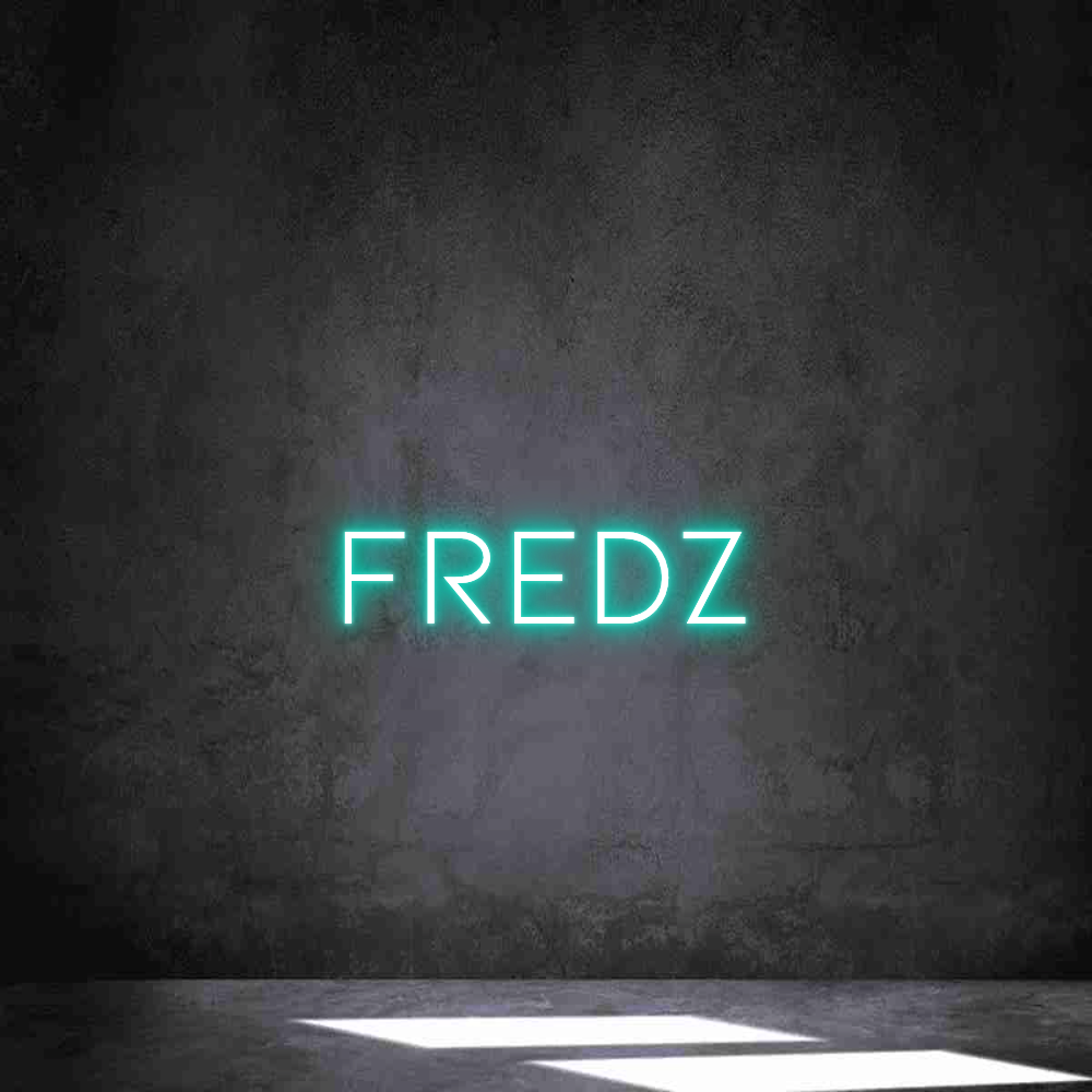 Individuelles Neon: FREDZ