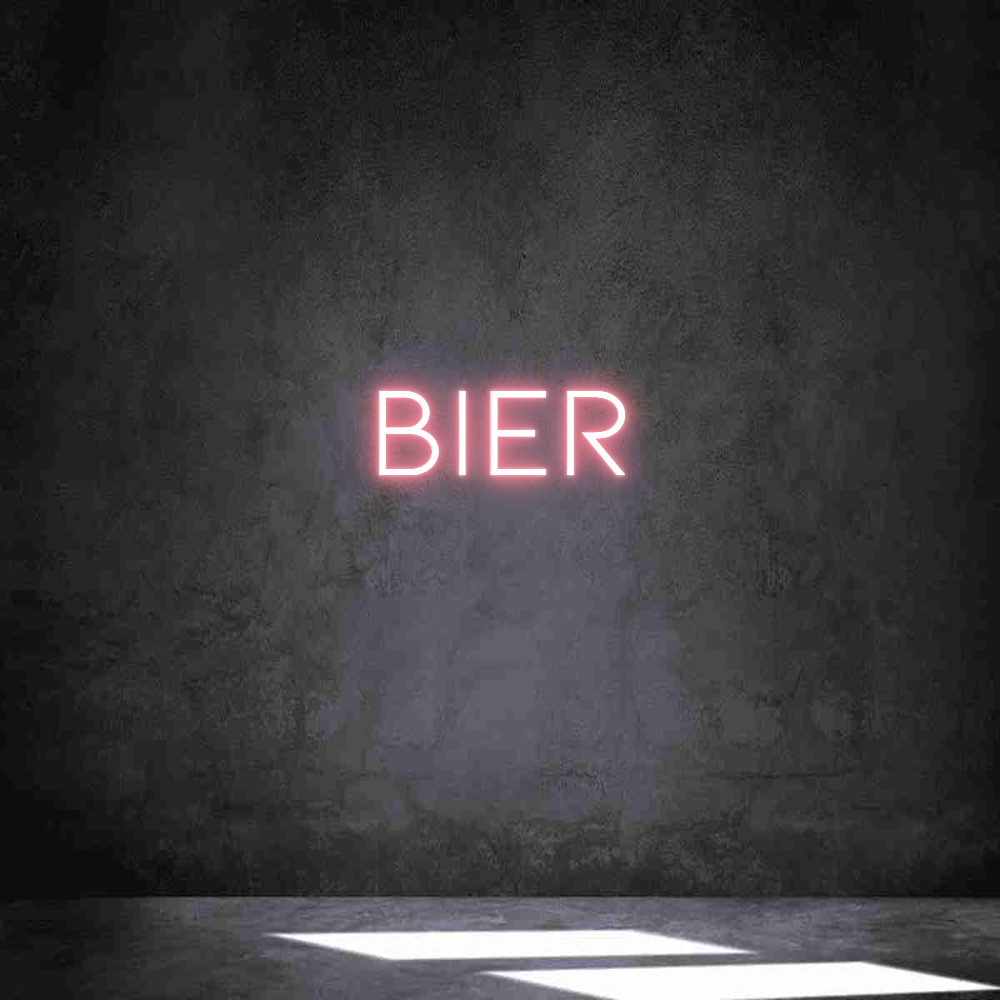 Individuelles Neon: BIER