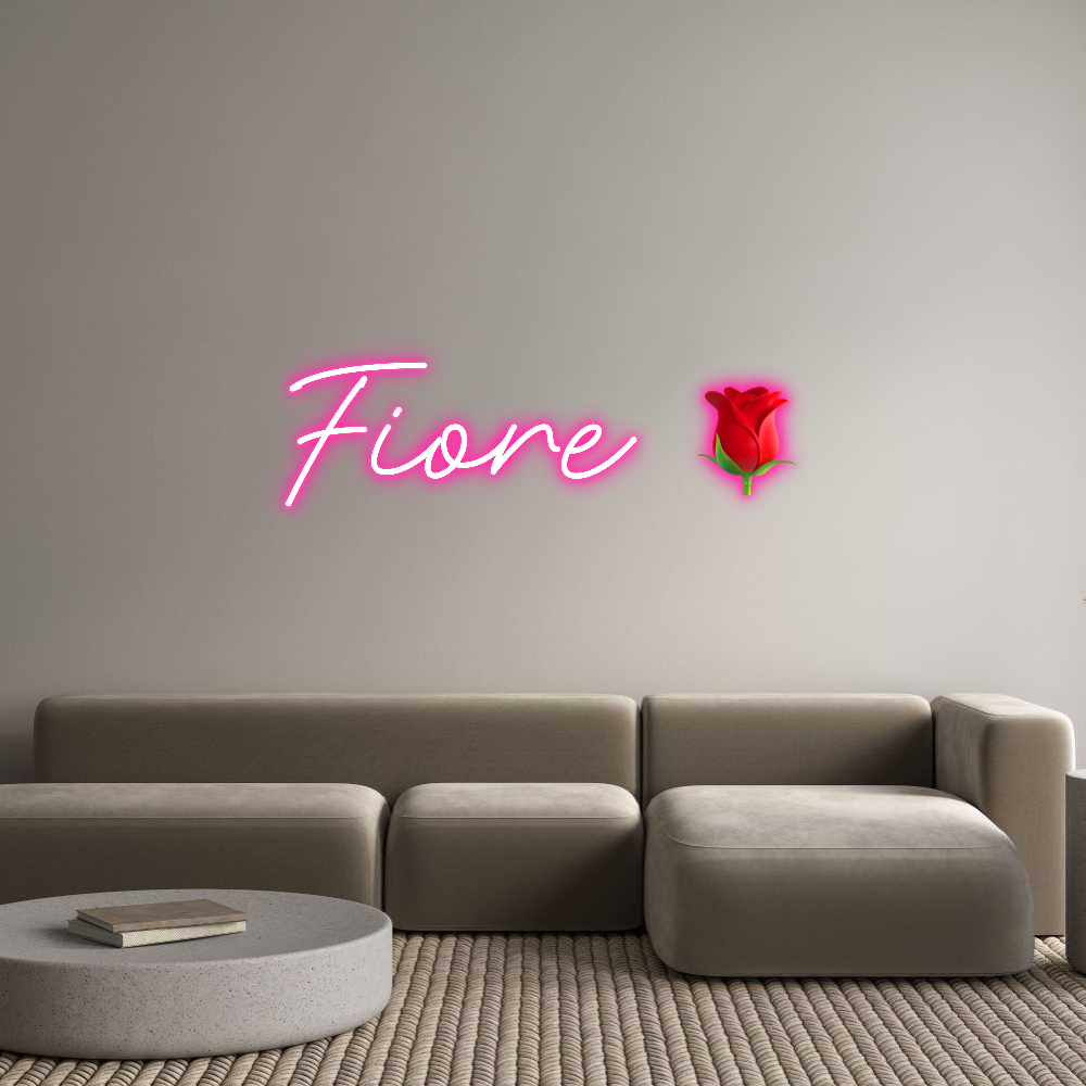 Individuelles Neon: Fiore 🌹