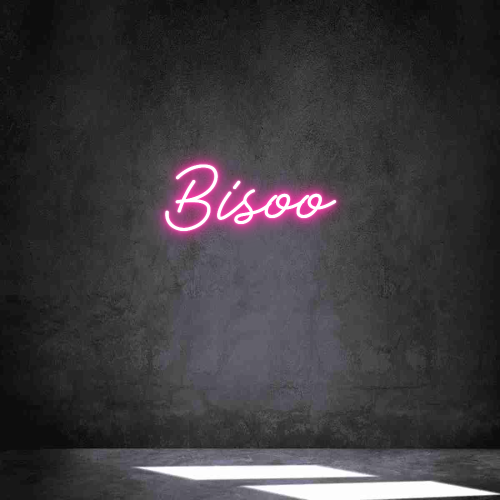 Individuelles Neon: Bisoo