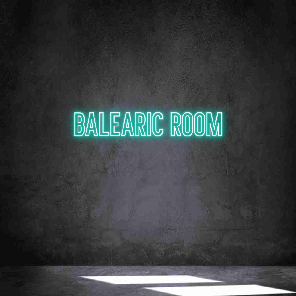 Individuelles Neon: Balearic Room
