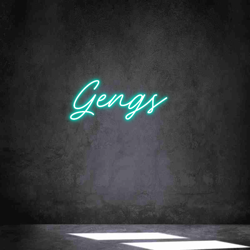 Individuelles Neon: Gengs