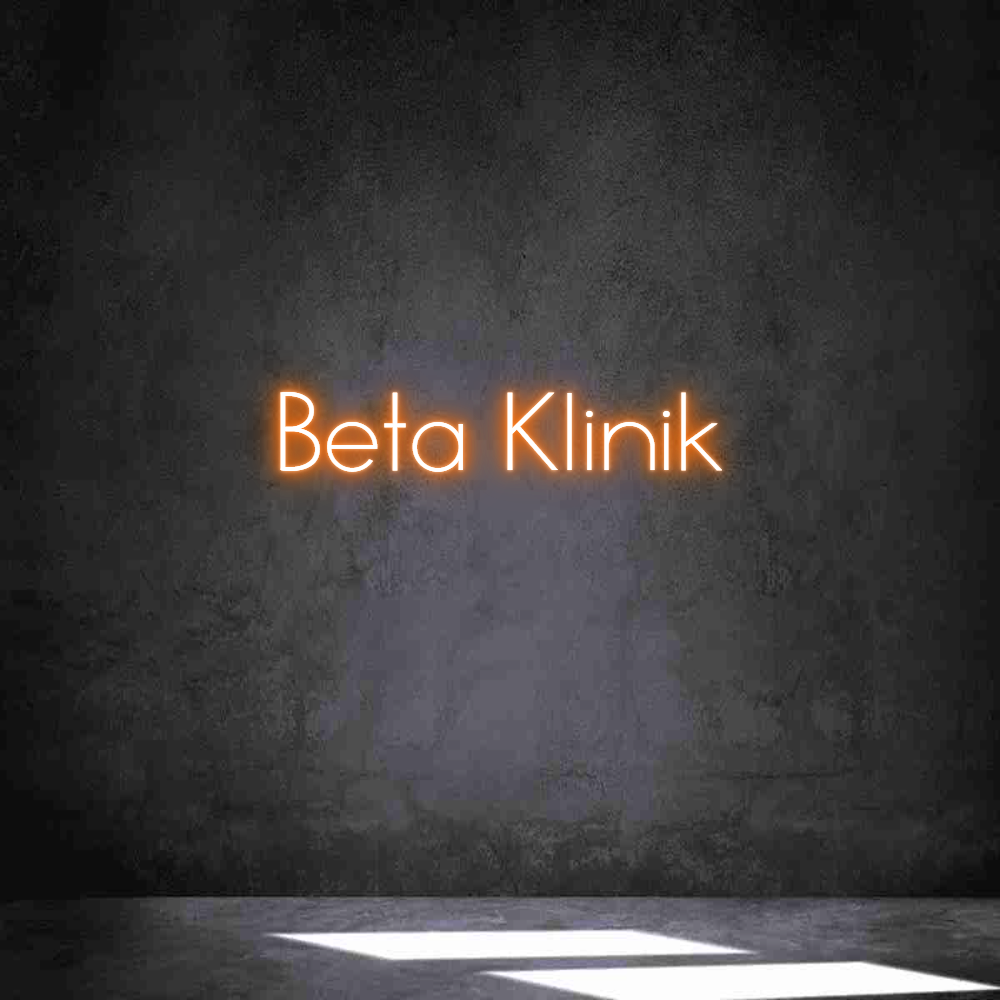 Individuelles Neon: Beta Klinik