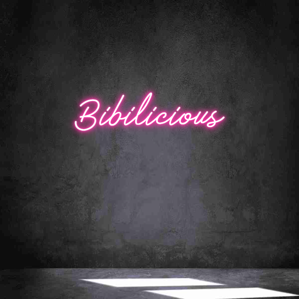 Individuelles Neon: Bibilicious