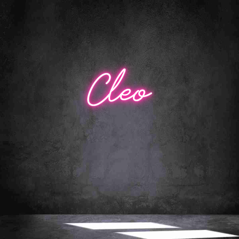 Individuelles Neon: Cleo