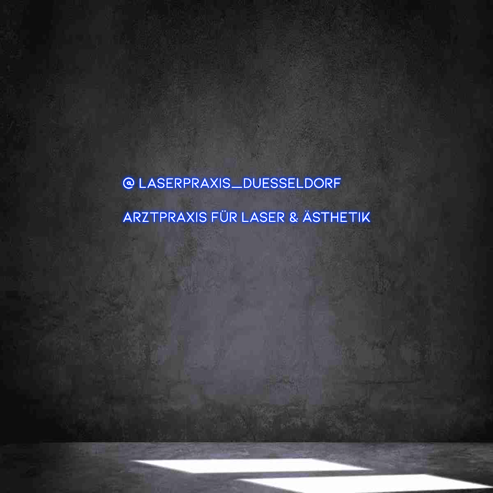 Individuelles Neon: @ Laserpraxis...