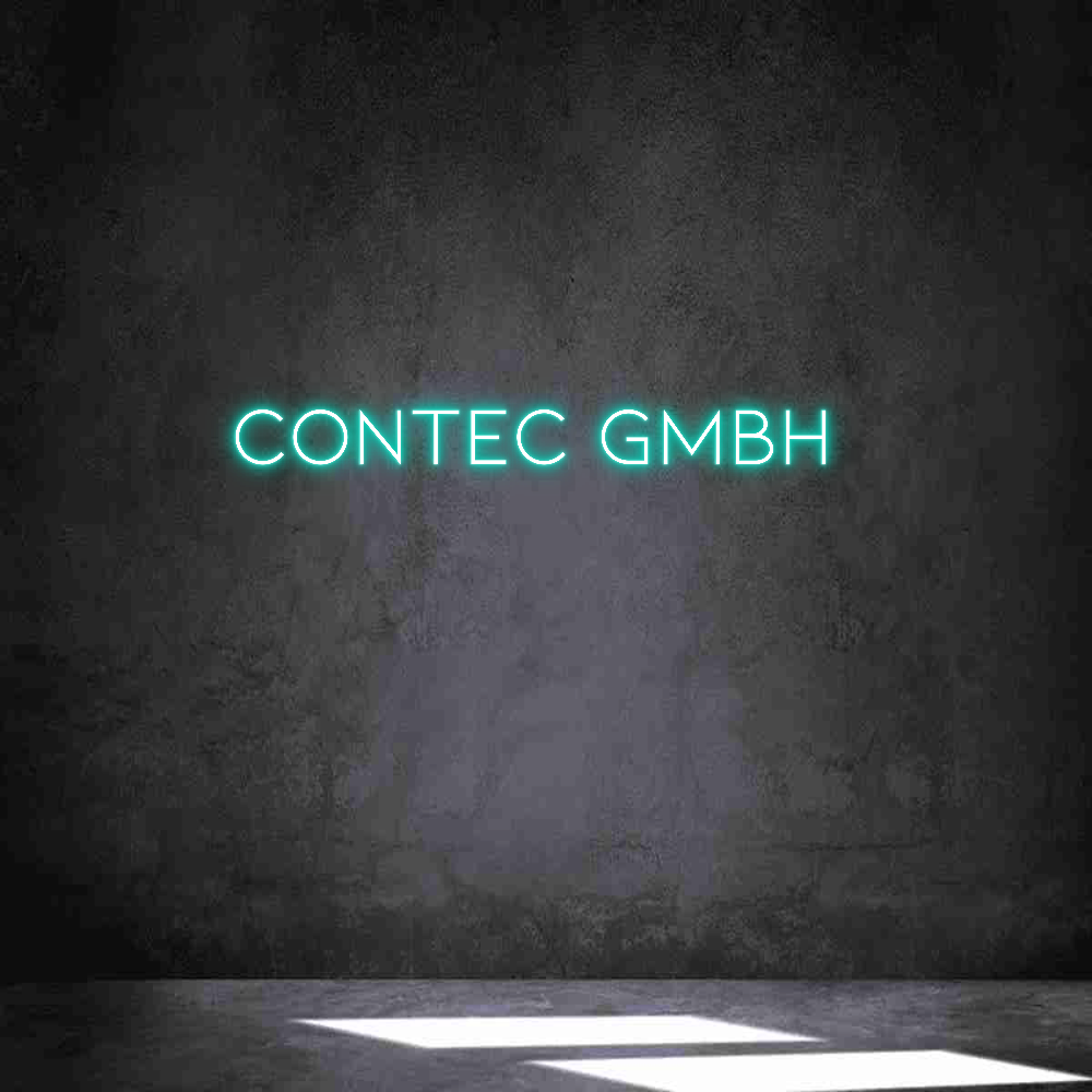 Individuelles Neon: CONTEC GmbH