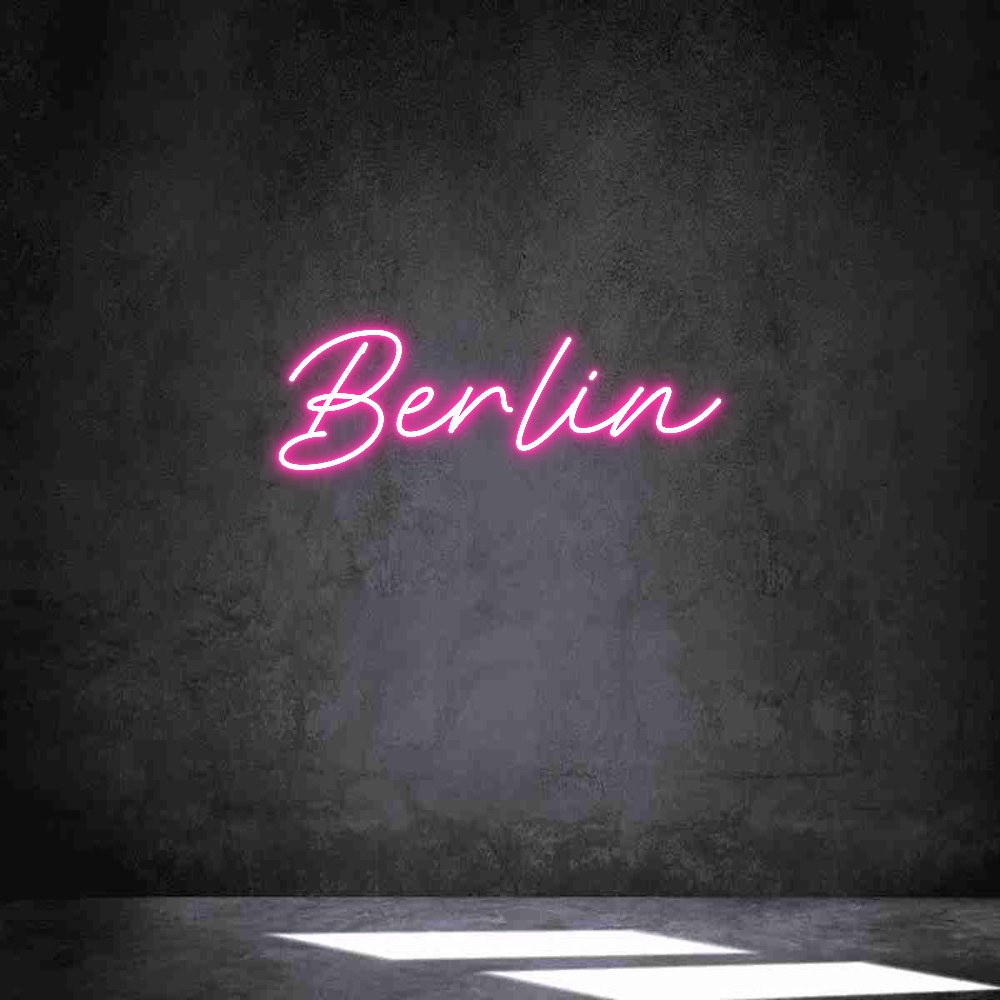 Individuelles Neon: Berlin