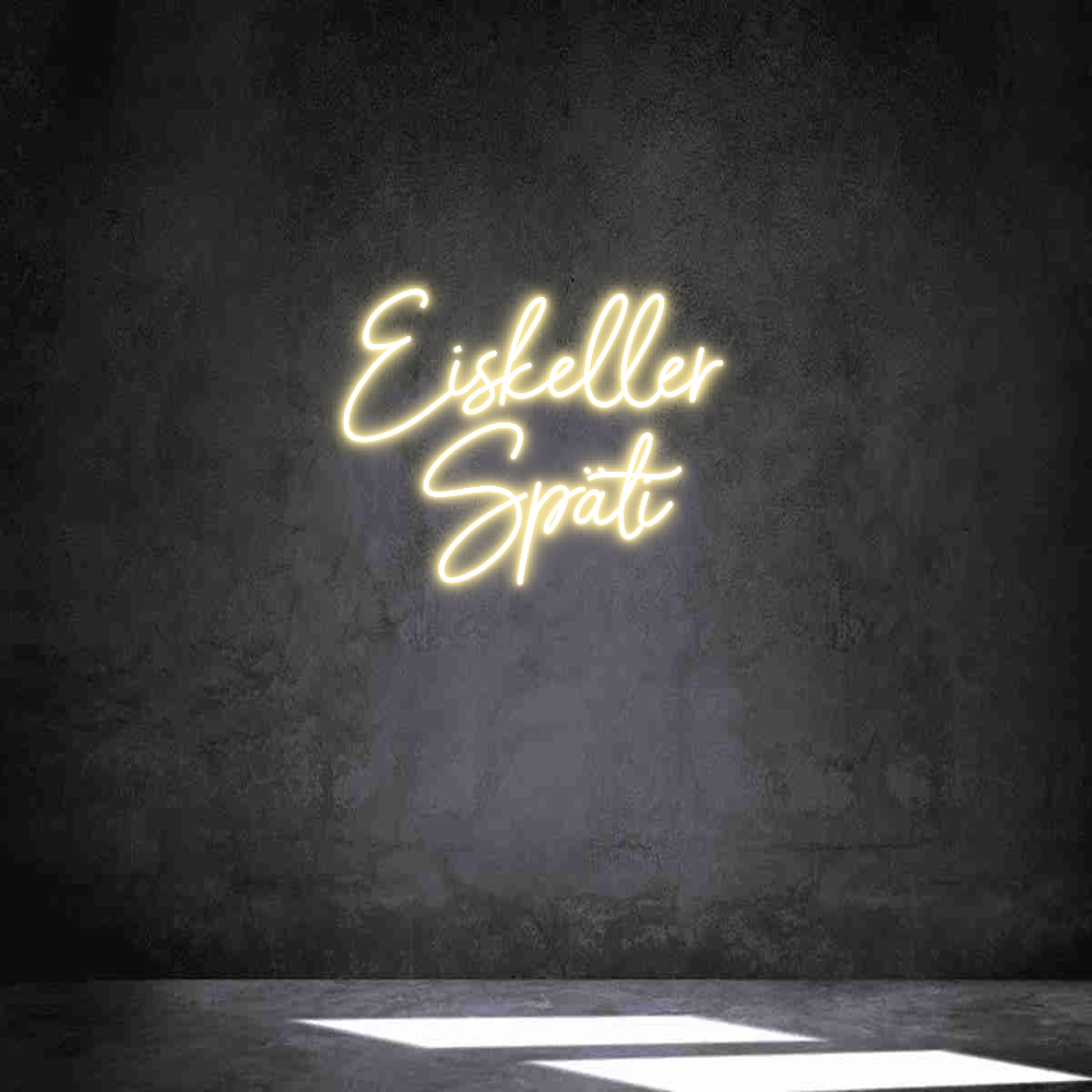Individuelles Neon: Eiskeller 
S...