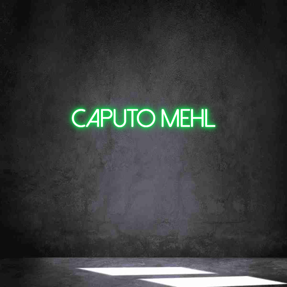 Individuelles Neon: Caputo Mehl