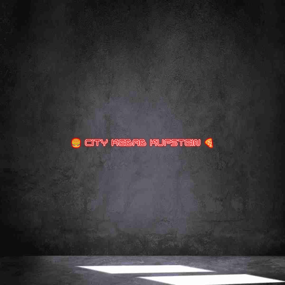 Individuelles Neon: 🍔 CITY KEBAB...