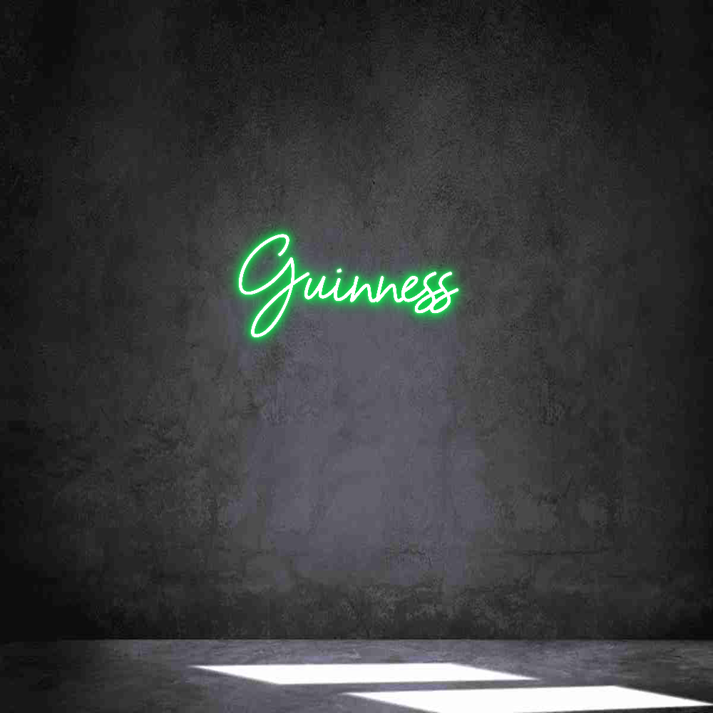 Individuelles Neon: Guinness