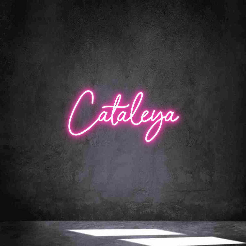 Individuelles Neon: Cataleya