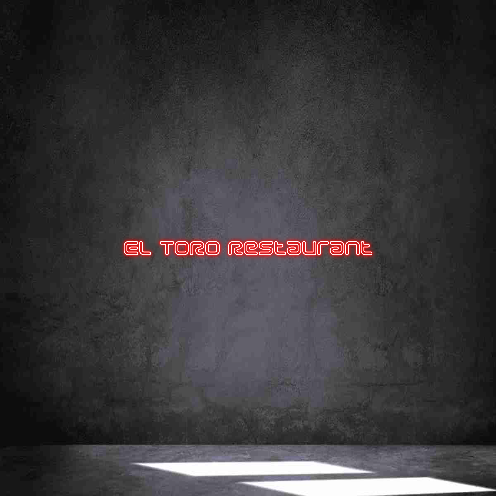 Individuelles Neon: EL TORO Resta...