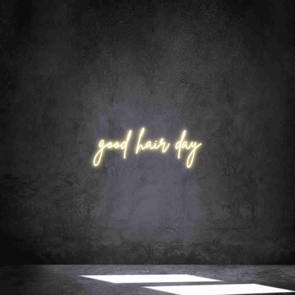 Individuelles Neon: good hair day