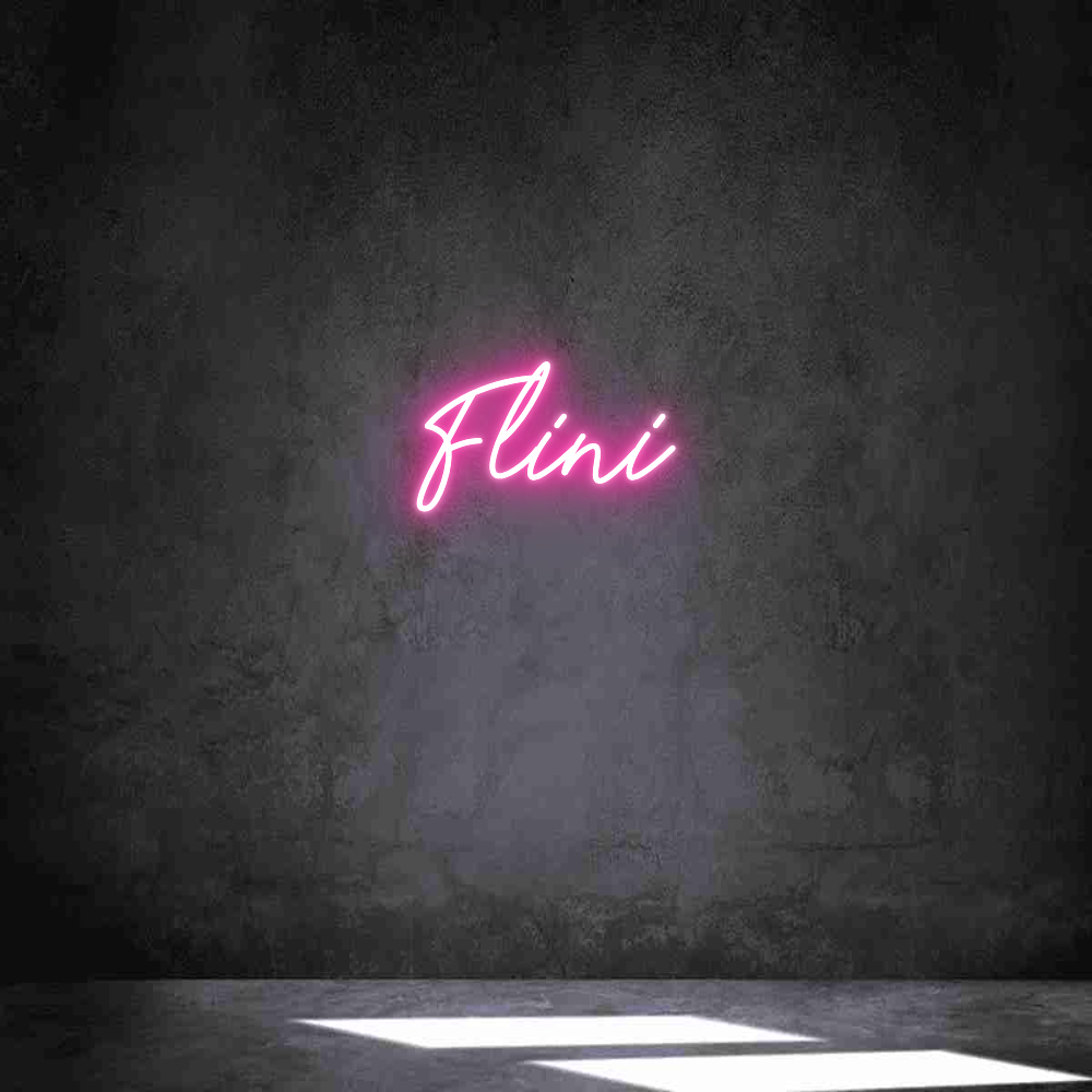 Individuelles Neon: Flini