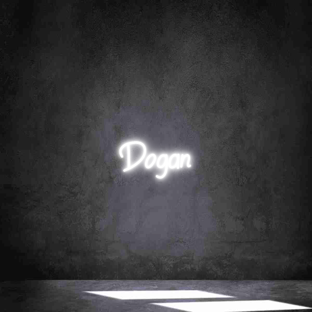 Individuelles Neon: Dogan